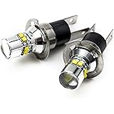 アズーリプロデュース LED フォグランプ バルブ H3C/H3d ショート 50W CREE製 XB-D ホワイトプロジェクターレンズ フォグ