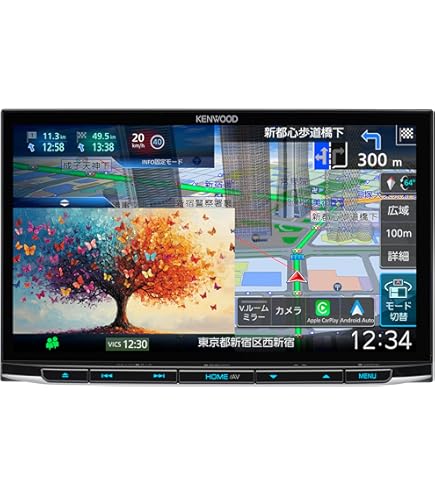 Amazon | ケンウッド(KENWOOD) カーナビ 彩速 8インチ MDV-S810L