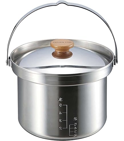 Amazon | キャプテンスタッグ バーベキュー用 鍋 キャスト アルミ