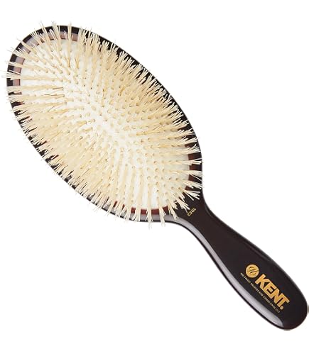 Amazon | GB KENT ケントブラシ 豚毛ヘアブラシ ソフトブリッスル