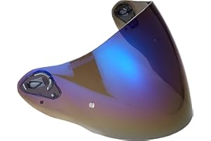 OGK KABUTO SAJ-P Mirror Shield, Blue Mirror