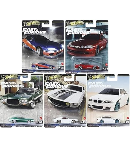 Amazon | Hot Wheels Fast and Furious Complete Set (set of 8) 1:64