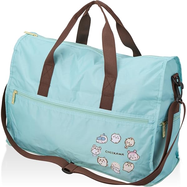 Amazon | 折りたたみボストンバッグ ちいかわ Lサイズ 容量38L スーツ
