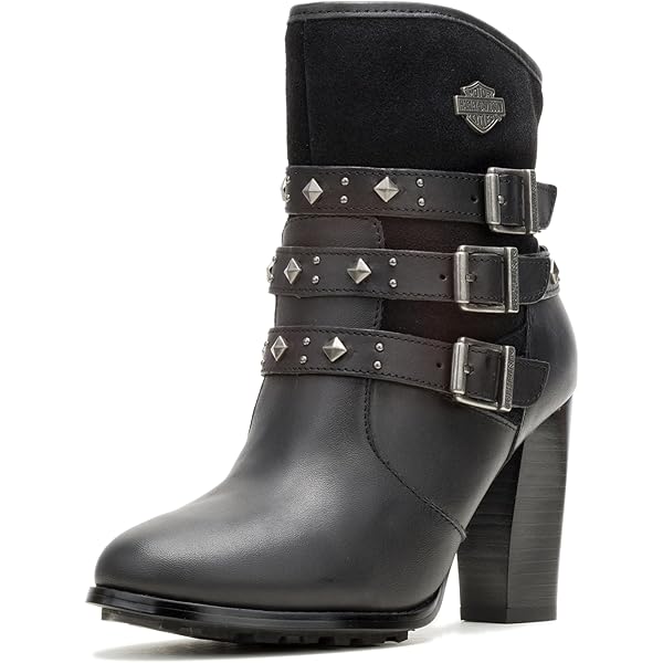 Amazon.co.jp: Harley-Davidson Women's Eda Motorcycle Boot, Black