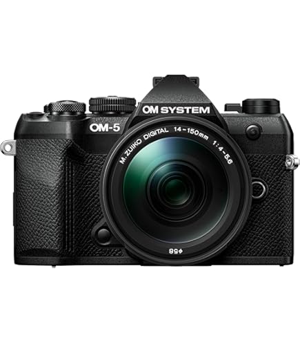 601285 OM SYSTEM OM-5 ボディー ブラック Olympus OM System OM-5 Camera Body with 12-45mm Lens (Black