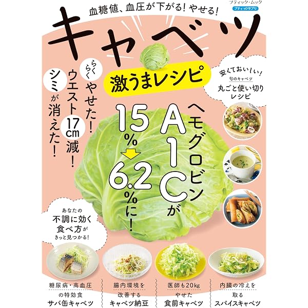 ラクやせ! 糖質オフのキャベツレシピ100 (別冊エッセ) |本 | 通販 | Amazon