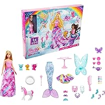 アドベントカレンダー バービー Barbie 着せ替え人形 ピンク Amazon.co.jp: バービー(Barbie) アドベントカレンダー 【着せ