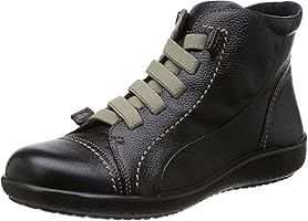 [アキレスソルボ] 日本製 本革 撥水ショートブーツ SRL 1820 レディース 3E アキレスソルボ