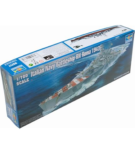 Amazon.co.jp: 1:700 Trumpeter Rn Littorio 1941 Italian Navy
