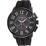 [テンデンス] 腕時計 Gulliver ガリバー 47 ブラック 文字盤 ステンレススチール ミネラルガラス クォーツ 47MM Watch TY460014 [並行輸入品]