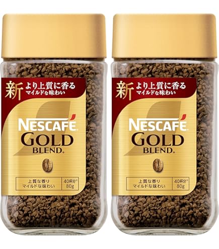 ネスカフェ　ゴールドブレンド120g コク深め24本セット！ Amazon.co.jp: ネスカフェ ゴールドブレンド 120g×24 (1440杯分),瓶