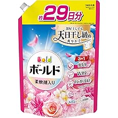 【値下げ】【384円】 P&G ボールド 柔軟剤入り 洗濯洗剤 液体 華やかおひさまとプレミアムブロッサムの香り 詰め替え 690g