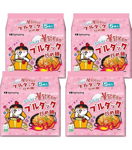 Amazon.co.jp: ブルダック炒め麺 袋麺 のバリエーション (20個