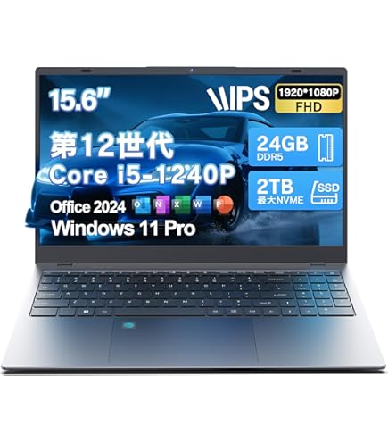 12世代　HP ノートPC/Corei5/16GB/SSD-512GB フルHD Amazon.co.jp: HP 15s-fq5000 15.6
