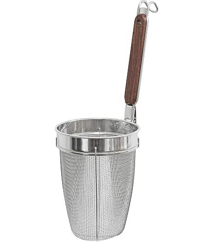 ☆新品☆5個☆タケコシ てぼ 18-8 ローズ柄 うどん揚 深型 丸底 Amazon｜タケコシ てぼ 18-8 ローズ柄 うどん揚 深型 丸底 外径140x高