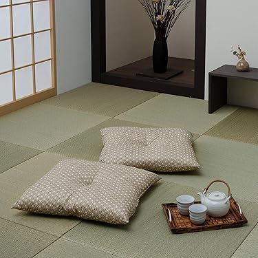 最高級 座布団♦️ふかふか　ワインレッド和柄6枚セット♦️厚さ10㎝♦️送料込 楽天市場】座布団カバー 八端判 59 63 日本製 綿100% 座布団