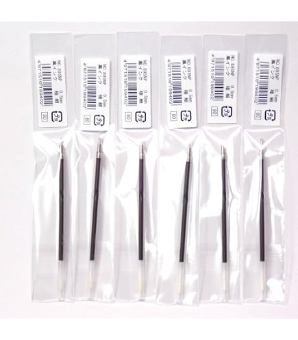 Amazon | オート 油性ボールペン替芯 箱油性ニードル替芯0.7 黒 NO