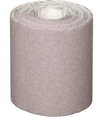 Sungold Abrasives 3-Inch Hook & Loop 120 Grit Sanding Rolls – Heavyweight Paper For Velcro Drum Sanders (50-Foot Roll)