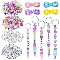 Amazon | Makuki ビーズ 約566個 カラフル アクセサリーパーツ