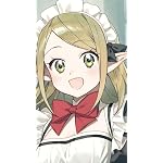 ひとりぼっちの異世界攻略 QHD(540×960)壁紙 エルフメイドっ娘