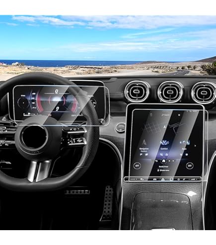 thumbnail image 2 of RUIYA Screen Protector For Mercedes Benz C CLASS W205 10.25inch Car Navigation S 2 of 13