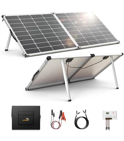 Amazon.co.jp: DOKIO 100W 18V 高効率単結晶ソーラーパネル 12V