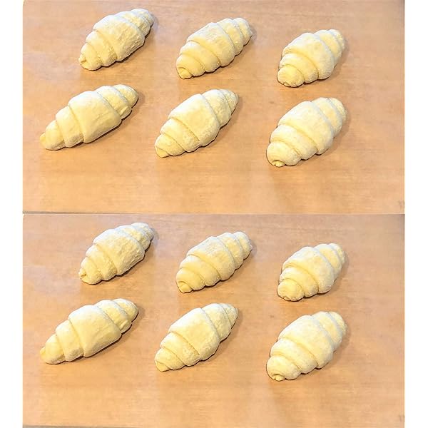 クロワッサン 12個 高級 フランス産 約30ｇ 12個 冷凍生地 冷凍 パン レシピ付き Croissant 福食商店 クロワッサン 通販 Amazon