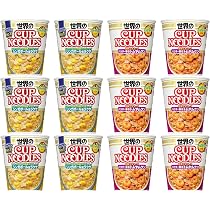Amazon.co.jp: カップヌードル 2種（トムヤムクン＆ラクサ）×各6食 計