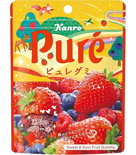 Amazon | カンロ ピュレグミ グレープ 56g | カンロ | グミ 通販