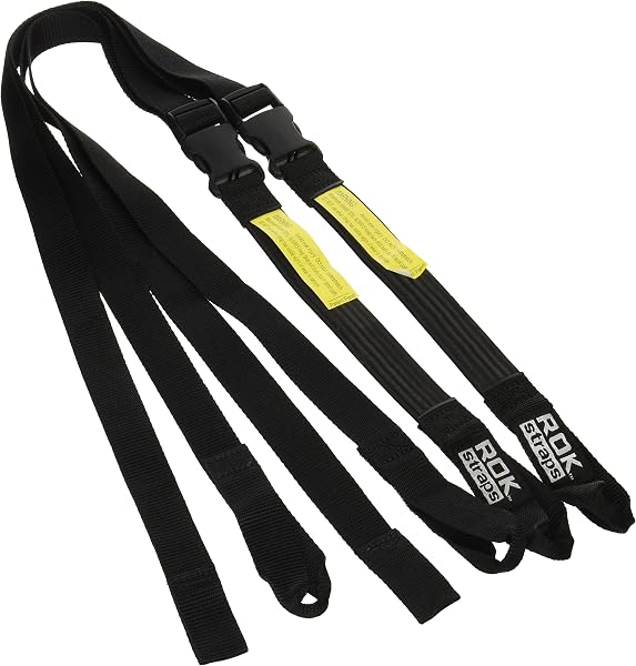 ROK straps (ロックストラップ) MCストレッチストラップ BK ROK00025 ブラック - 1