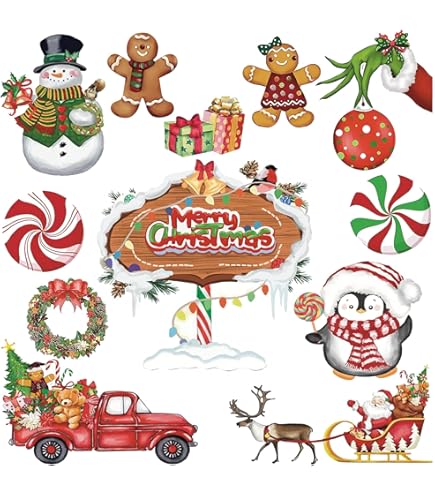 Amazon.co.jp: OSUKI クリスマス 置物 冷蔵庫マグネット パンダ 飾り