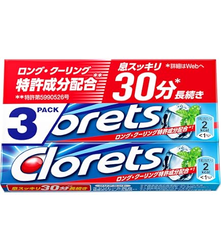 Amazon | モンデリーズ・ジャパン クロレッツXP クリアミント 14粒×20