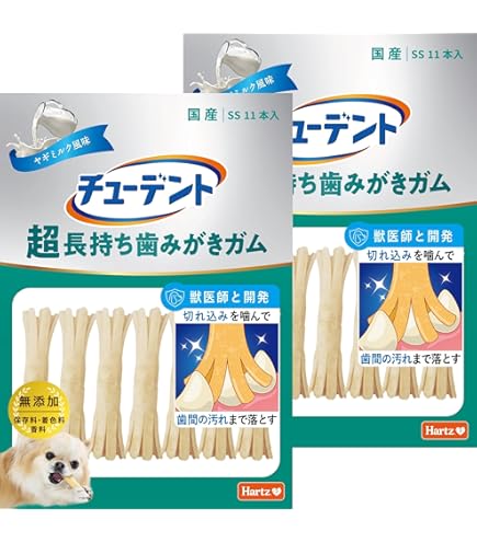 Amazon.co.jp: チューデント 犬用おやつ おいしい歯磨きガム SS
