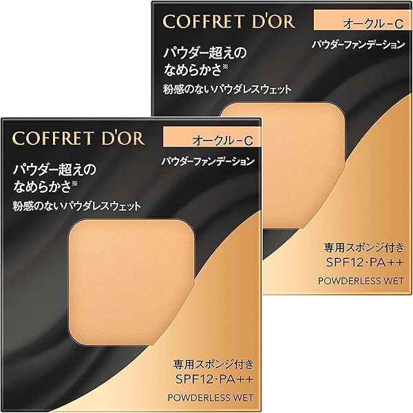 チャコ　コフレドールリミテッド　オークルB✖️2 Amazon | COFFRET D'OR コフレドール パウダレスウェット オークル-B