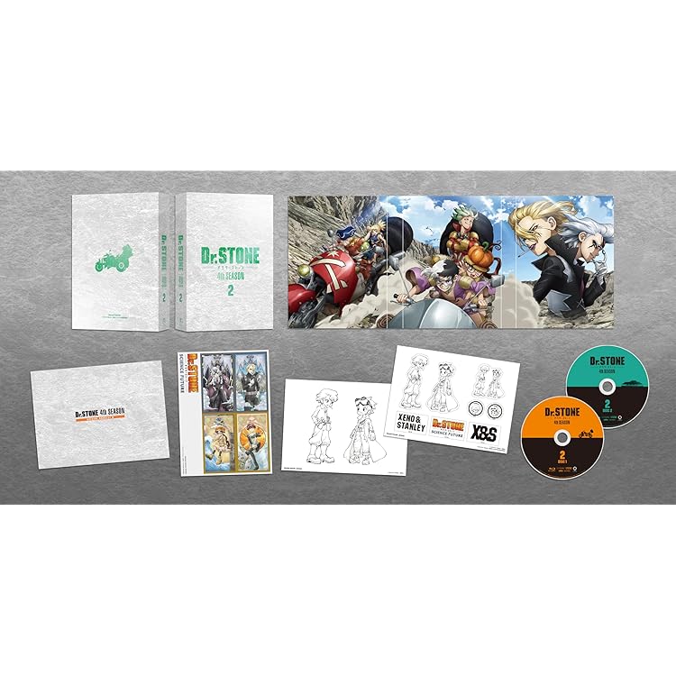 Amazon.co.jp: 『Dr．STONE』 4th SEASON Blu-ray BOX 2 初回