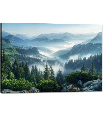 Amazon.co.jp: 絵画 富士山の星空と満開の桜 アートパネル ポスター