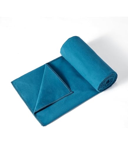 Amazon | Cotton Yoga Rug コットンヨガラグ ブルー | Hugger Mugger