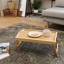 Amazon.co.jp: 不二貿易(Fujiboeki) 折りたたみ ベッドテーブル ロー