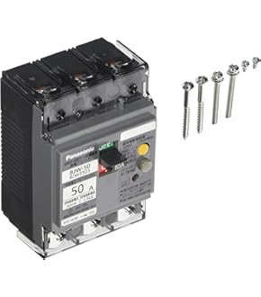 Amazon.co.jp: Panasonic BJW3753K Circuit Breaker, BJW-75