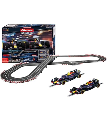 Amazon.co.jp: Carrera デジタル電動スロットカーレーストラックセット
