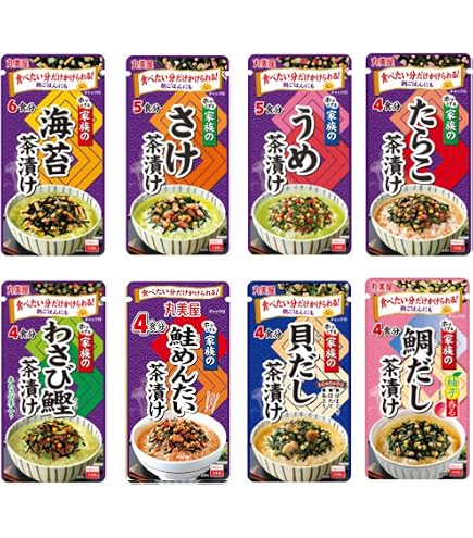Amazon.co.jp: 永谷園 お茶漬け 全5種各2袋 64食バラエティ（海苔