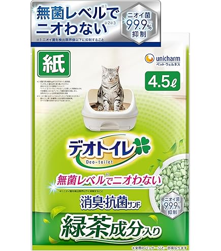 Amazon | デオトイレ システムトイレ用 複数ねこ用消臭・抗菌シート 16