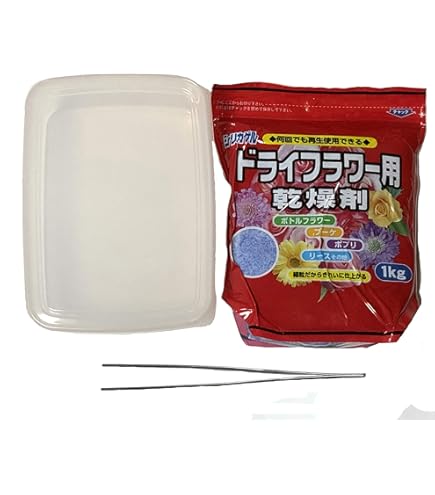 豊田化工 シリカゲル ドライフラワー用 1kg 3個