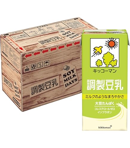 Amazon.co.jp: 【Amazon.co.jp限定】キッコーマン 砂糖不使用調製豆乳