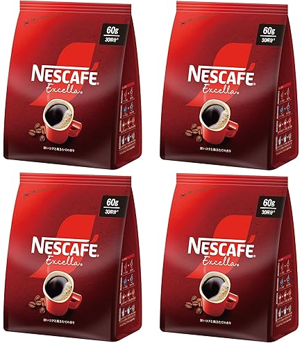 Amazon.co.jp: ネスカフェ エクセラ つめかえ用 100g×4袋,200杯分