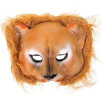 リアルマスク百獣の王ライオン新品未使用未展示物 ライオンの被り物 アニマルマスク 百獣の王 ライオン 【国内