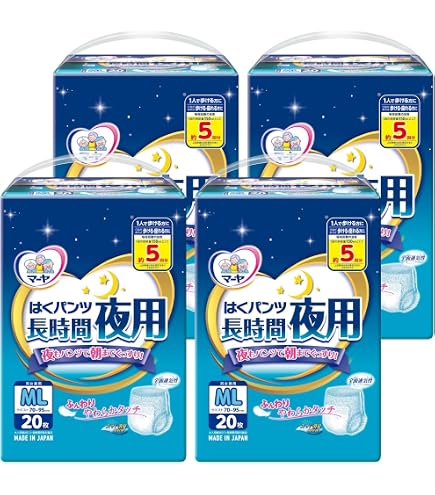 Amazon | 【ケース販売】マーヤ はくパンツ うす型下着感覚 Sサイズ 24