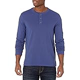 Lee Men's Long Sleeve Soft Washed Cotton Henley T-Shirt