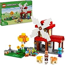 Amazon.co.jp: レゴ (LEGO) マインクラフト 風車のある農場 21262 8歳
