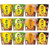 【Amazon.co.jp限定】 日清食品 日清カレーメシ カップメシシリーズ 4種類アソート (計12個) インスタント 詰め合わせ 箱買い